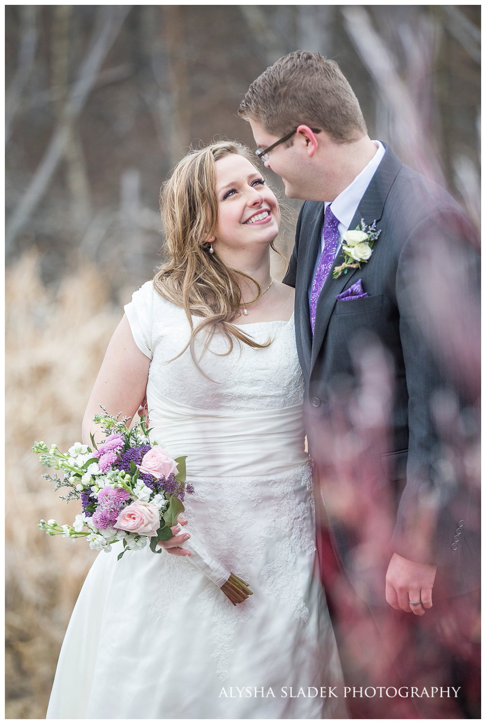 Calgary Temple Wedding, Wedding in the Fog