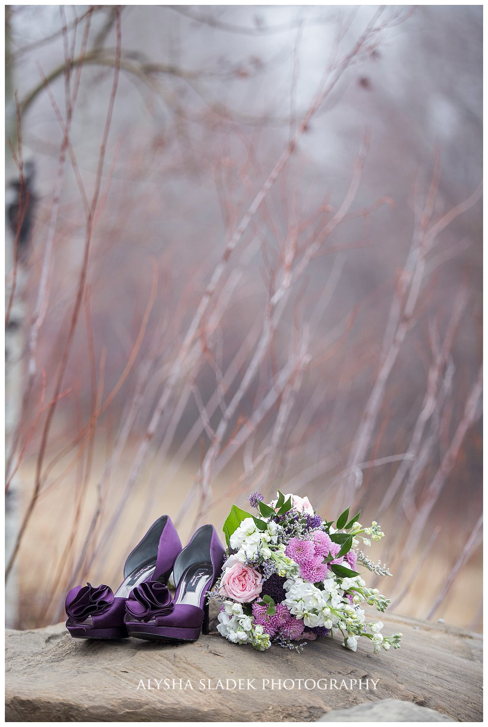 Calgary Temple Wedding, Wedding in the Fog