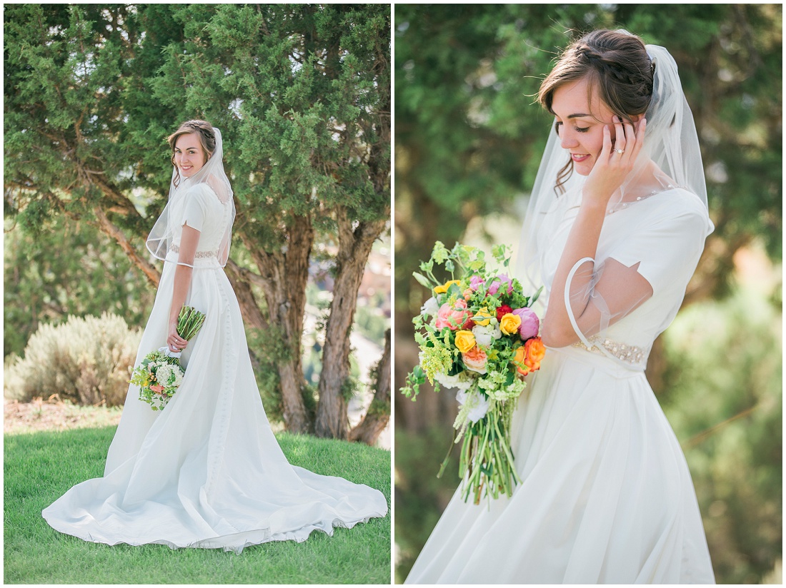 Calgary Family and Wedding Photographer Alysha Sladek photographs beautiful Utah wedding 2015