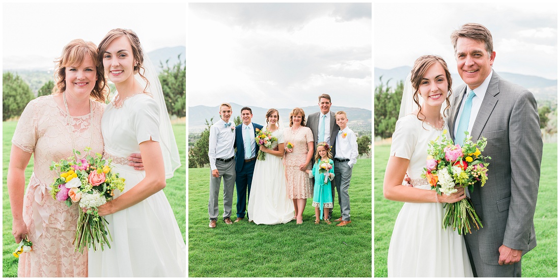 Calgary Family and Wedding Photographer Alysha Sladek photographs beautiful Salt Lake Temple wedding 2015