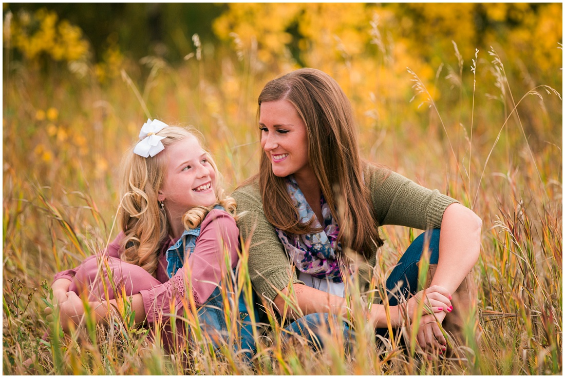 mom and daughter