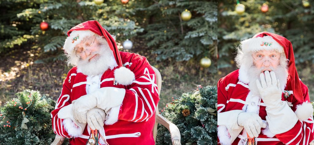 Santa Claus, Santa School, Christmas photos, Calgary photographer