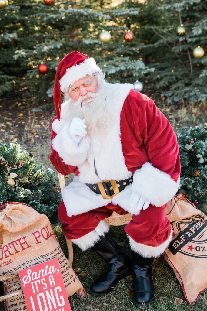 Santa Claus, Santa School, Christmas photos, Calgary photographer