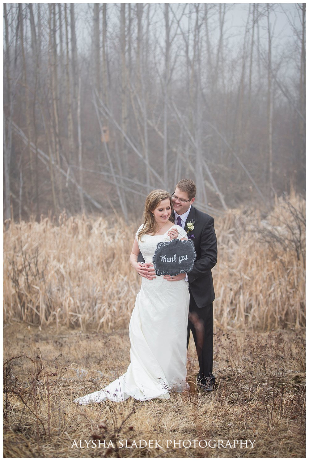 Calgary Temple Wedding, Wedding in the Fog