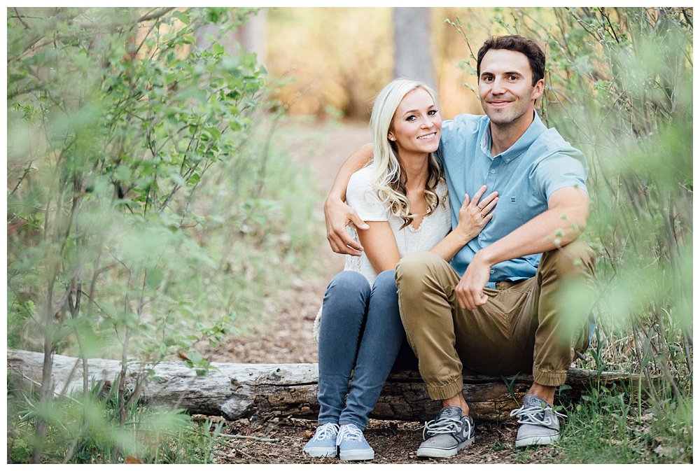 engagment photos at Edworthy Park