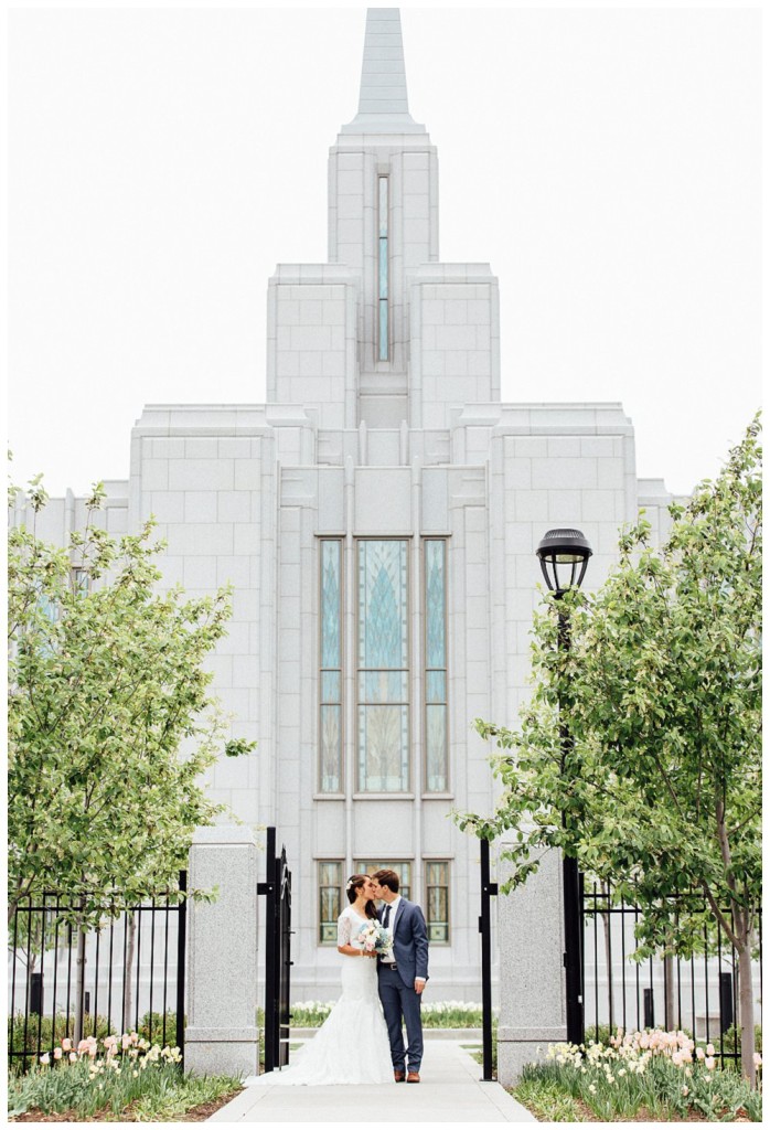 Calgary LDS Temple Wedding