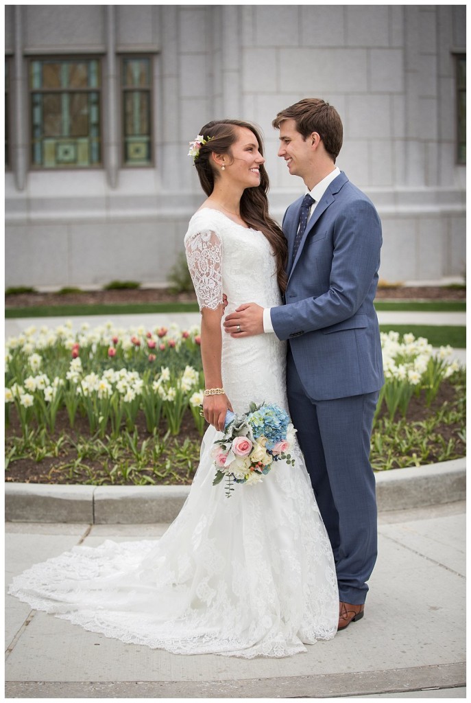 Calgary LDS Temple Wedding