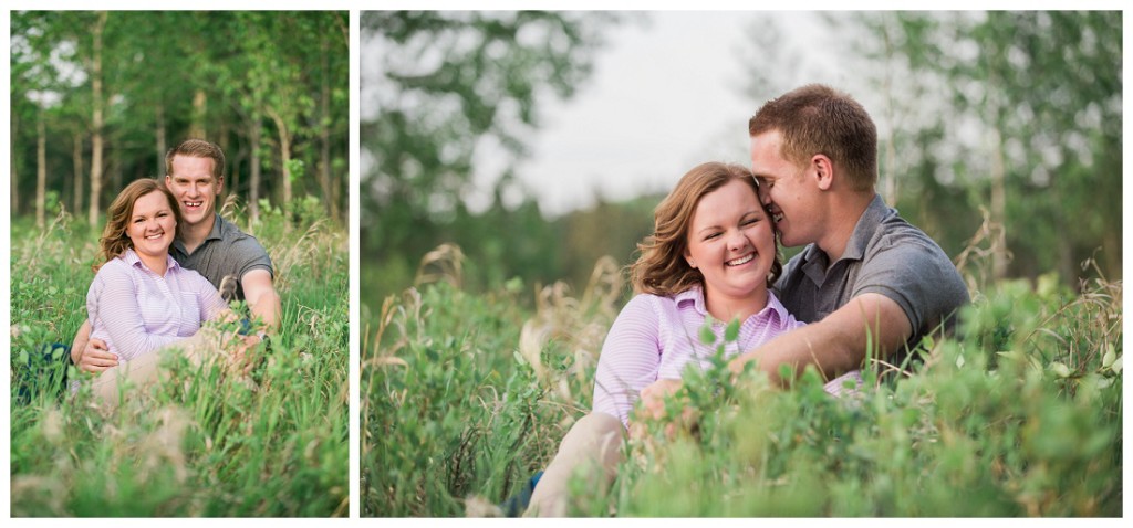 Red Deer engagement photos