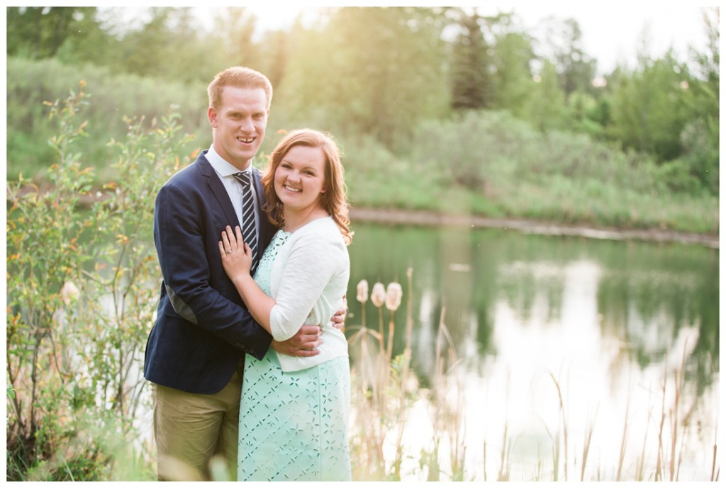 Red Deer engagement photos