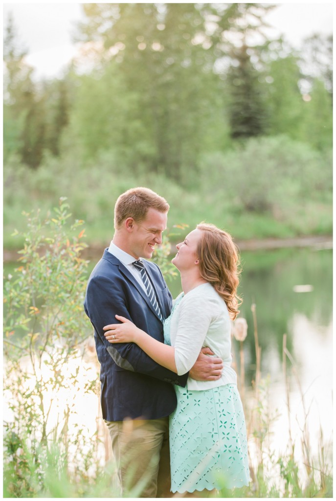 Red Deer engagement photos