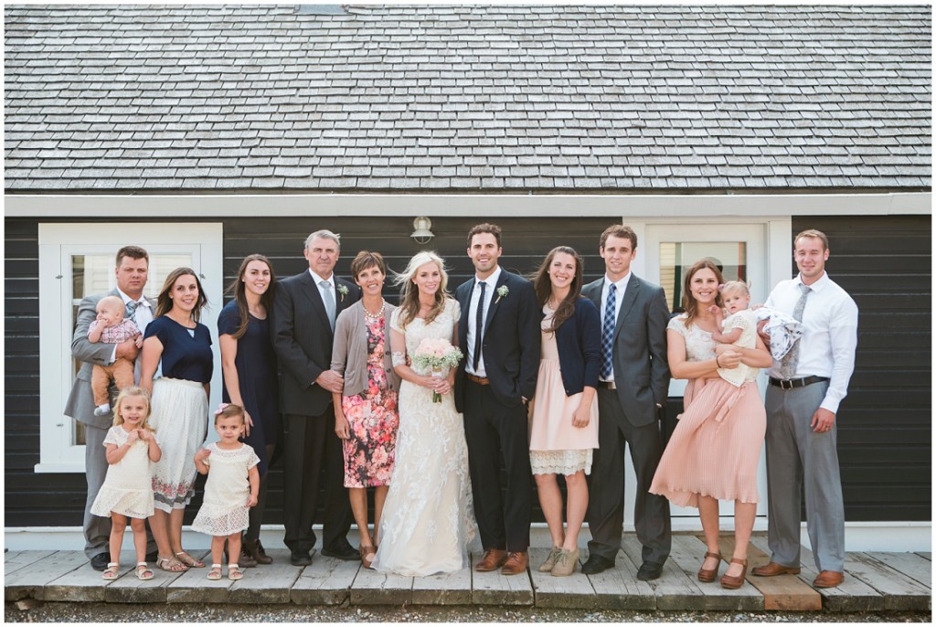 Groom with his family at Heritage Park | Alysha Sladek Photography