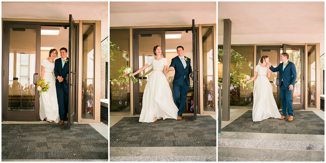 Calgary Familiy and Wedding Photographer Alysha Sladek photographs beautiful Salt Lake Temple Wedding 2015