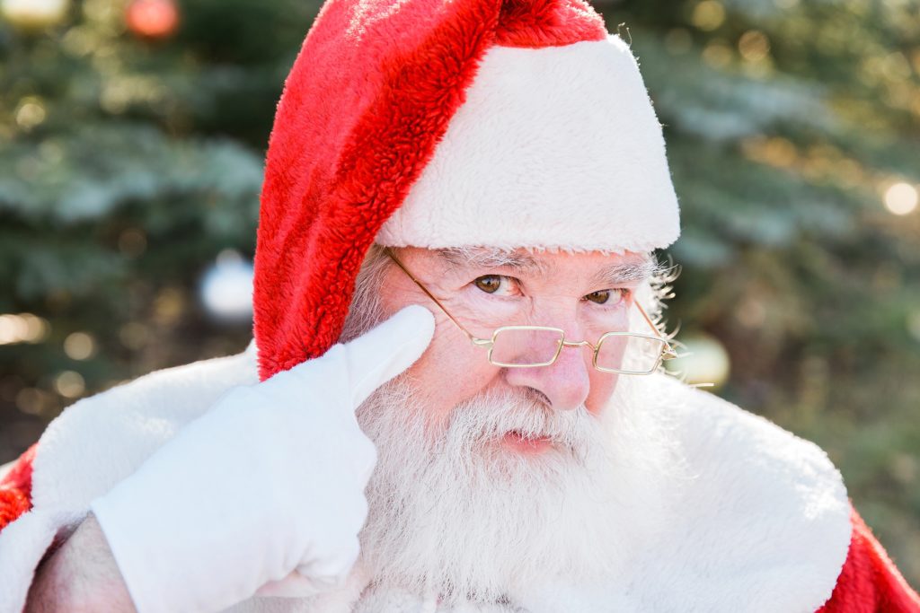 Santa Claus, Santa School, Christmas photos, Calgary photographer