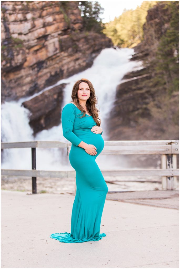 Waterton maternity, Calgary maternity photographer, maternity dress, 