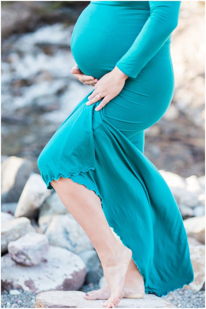 Waterton maternity, Calgary maternity photographer, maternity dress, 