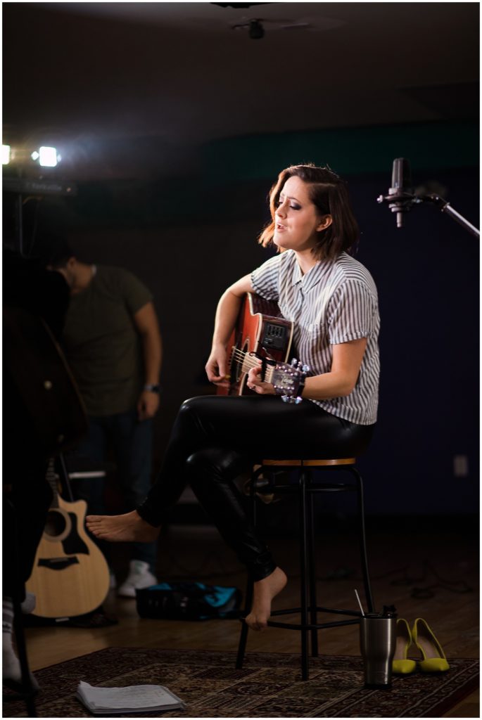 behind the scenes music video, Maren Ord, Canadian musician, artist, portrait photography