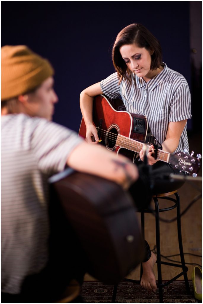 behind the scenes music video, Maren Ord, Canadian musician, artist, portrait photography