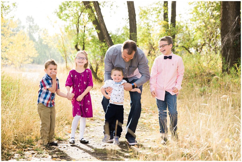 fall family photos, family of 6, family portraits, 