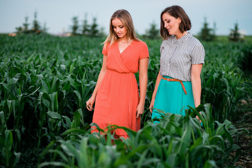 Maren Ord, Evie Clair, music video, behind the scenes, Kayben Farms